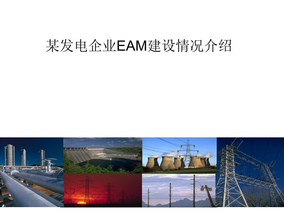 某发电企业EAM建设情况介绍精编版_第1页