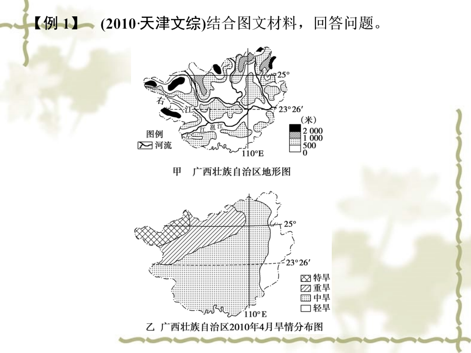 2011高考地理 专题八 第2讲 七类综合题题型与答题建模课件 新人教版_第3页