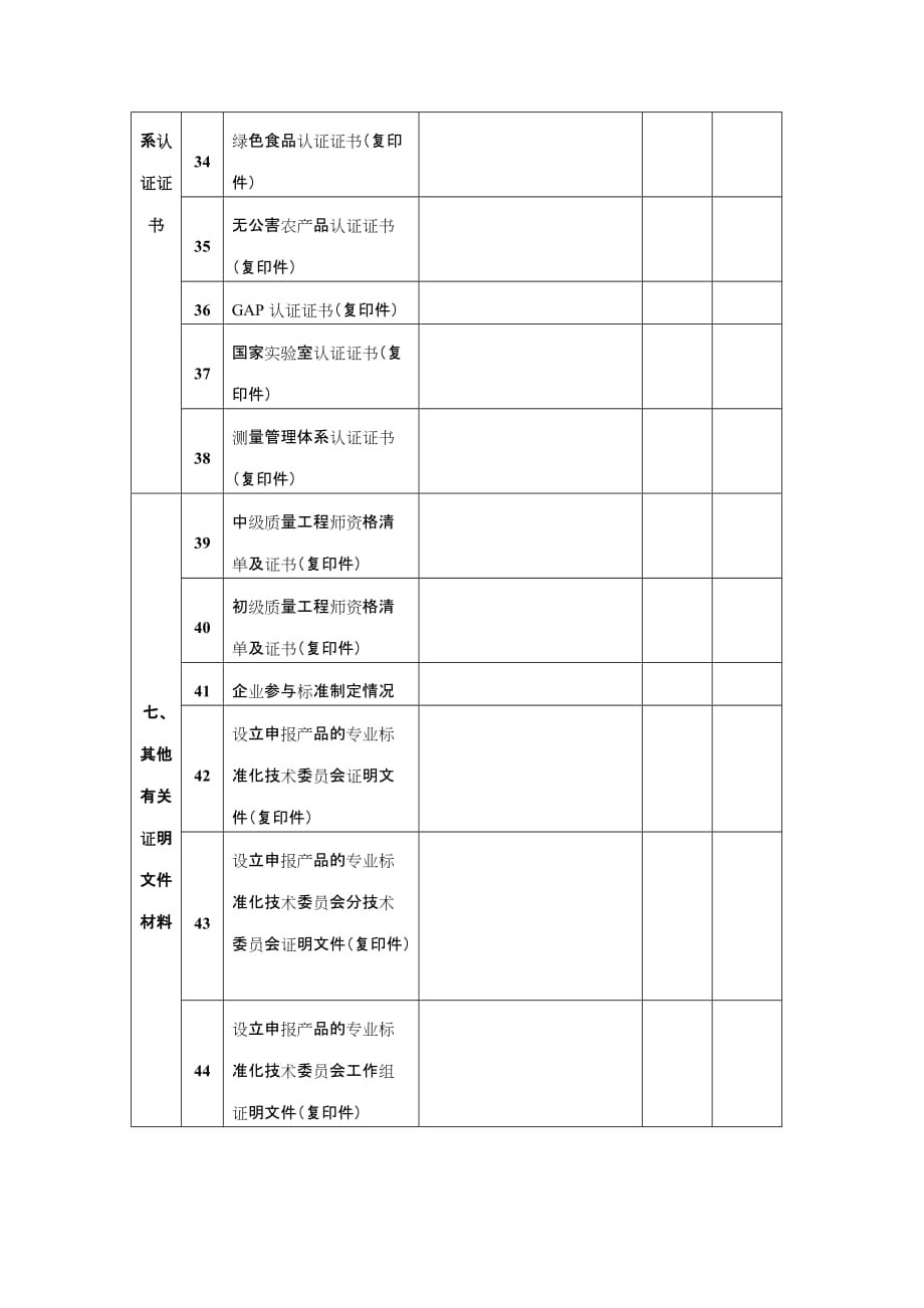 证明性资料资料核实清单_第4页