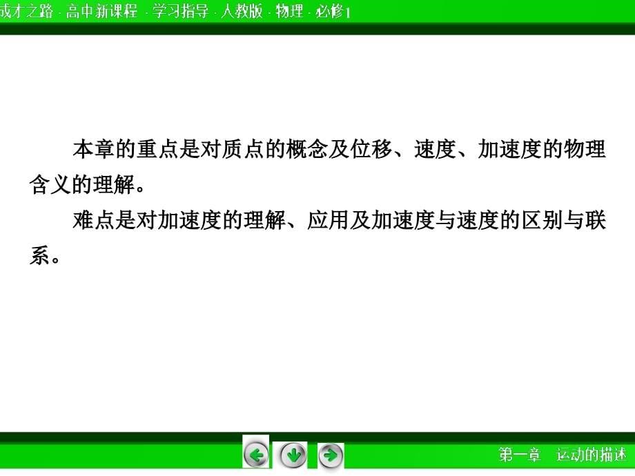 高中物理必修1人教课件第1章1_第5页