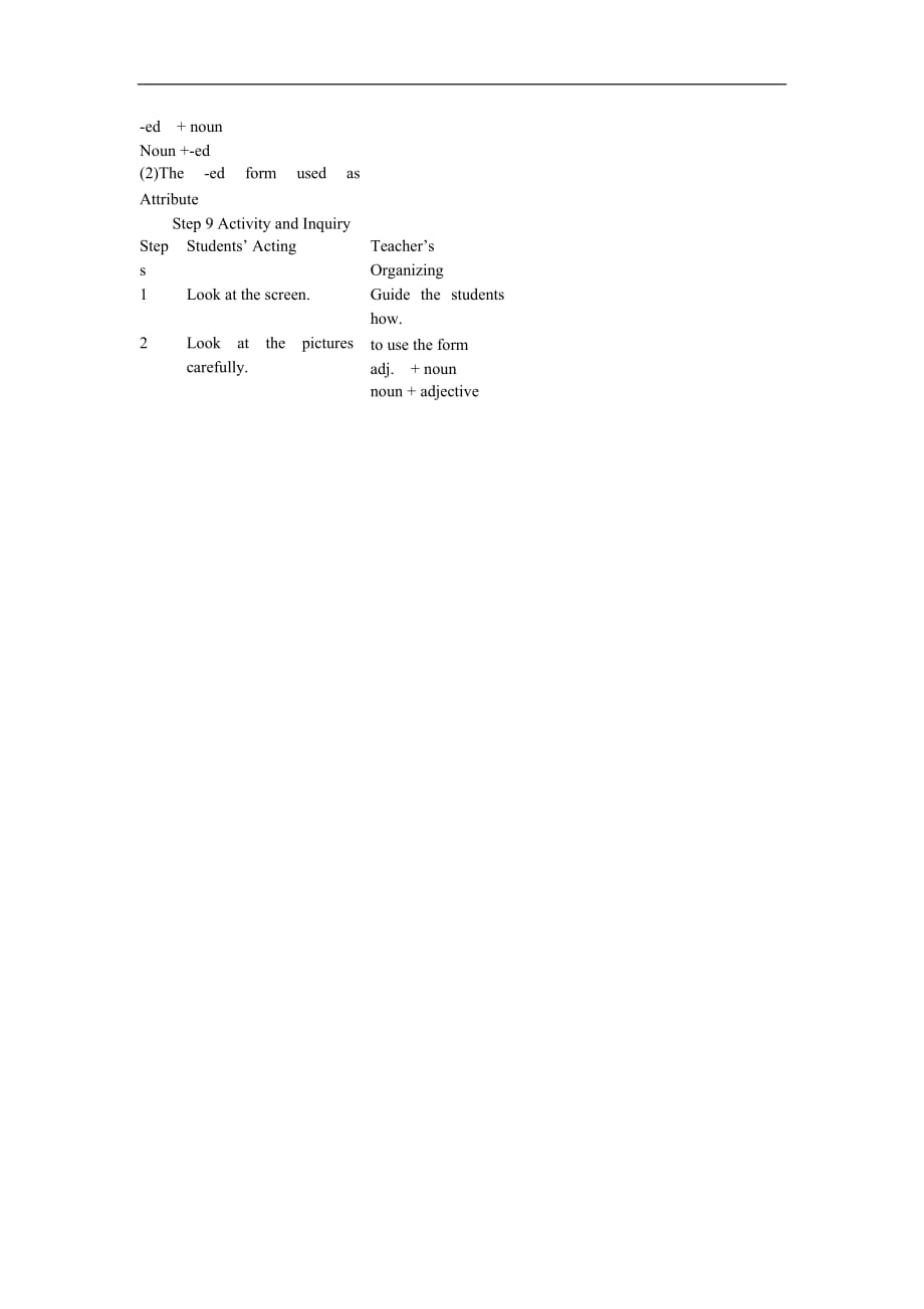 高中英语课标外研版必修1教案（Module 3 4th period）_第4页