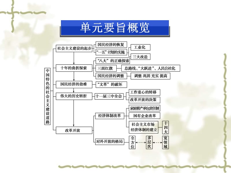 2013届高三历史二轮复习 中国社会主义建设道路的探索2课件 岳麓版_第2页