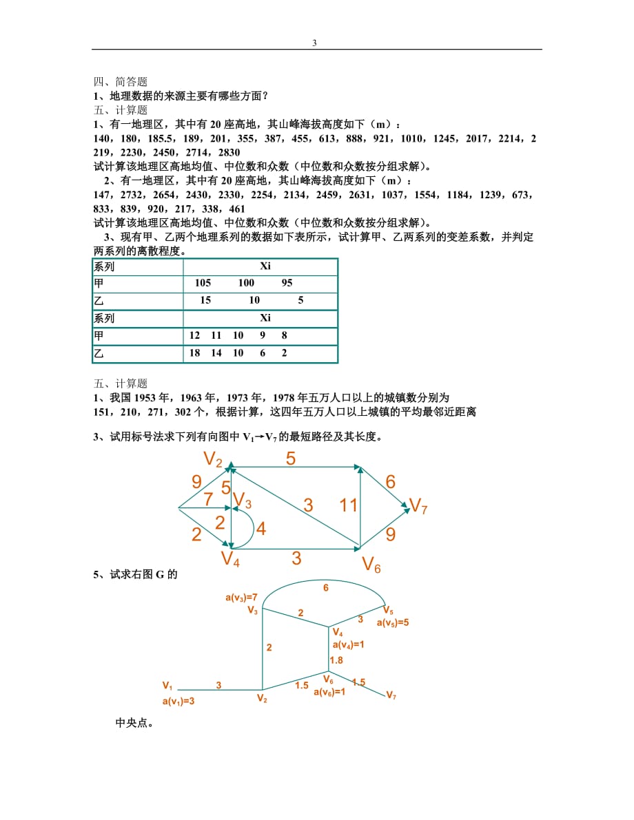 计量地理学作业思考题_第3页