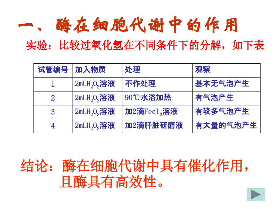 2010生物高考复习《分子与细胞》专题系列课件15《酶的作用和本质》_第3页