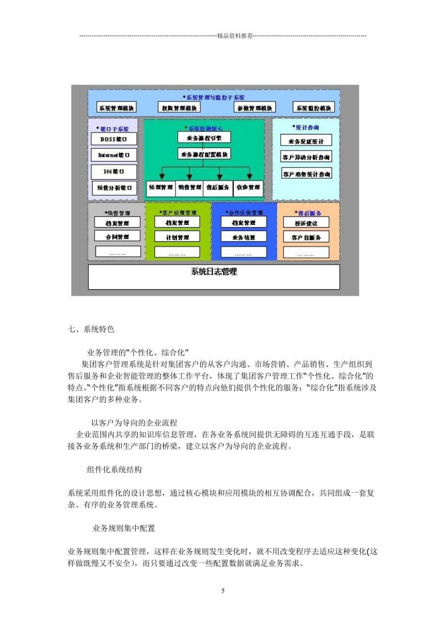 中国移动集团客户关系管理系统解决方案精编版_第5页