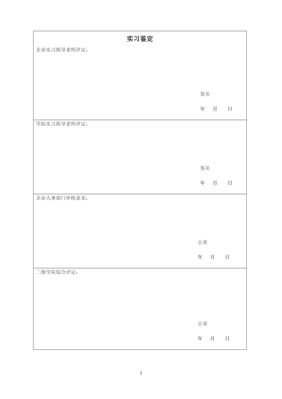 重庆电信职业学院学生跟岗实习报告_第3页