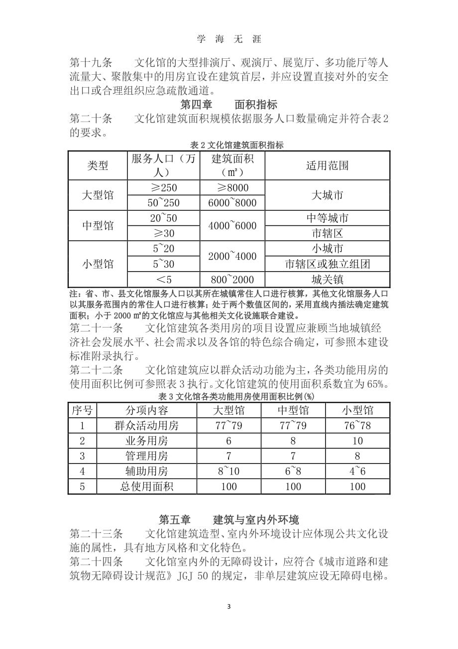 文化馆建设标准（2020年7月整理）.pdf_第3页