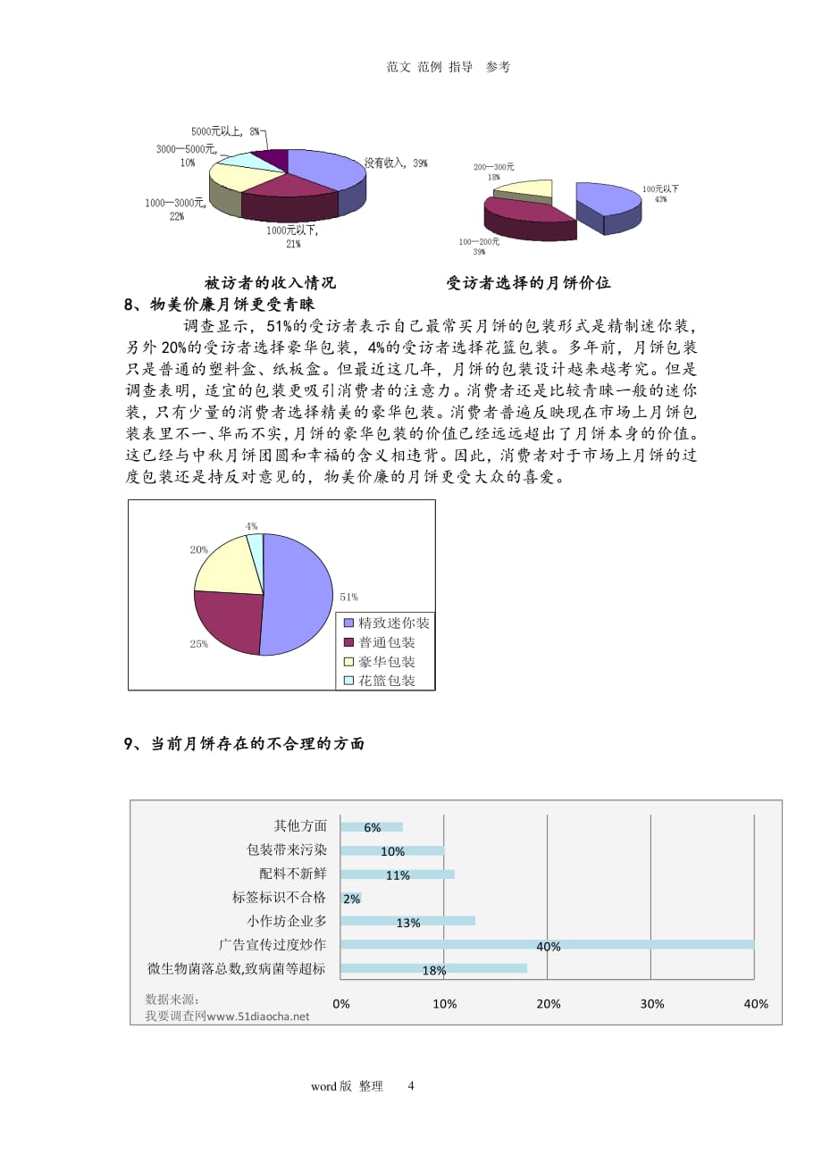 中秋月饼市场调查报告（2020年7月整理）.pdf_第4页