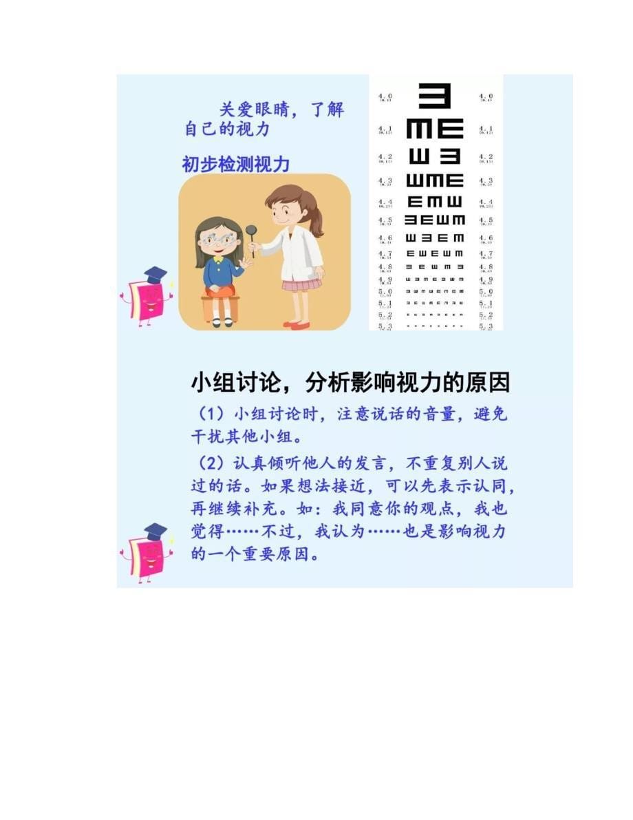 部编四上语文《口语交际：爱护眼睛保护视力》知识点精讲_第5页