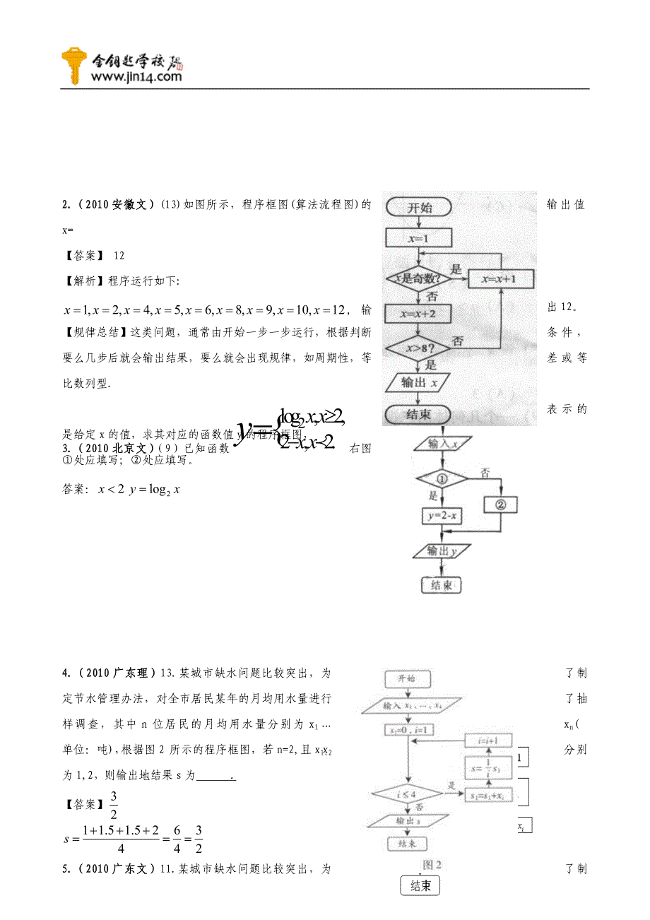 高考数学作业高考模拟汇编试题_第4页