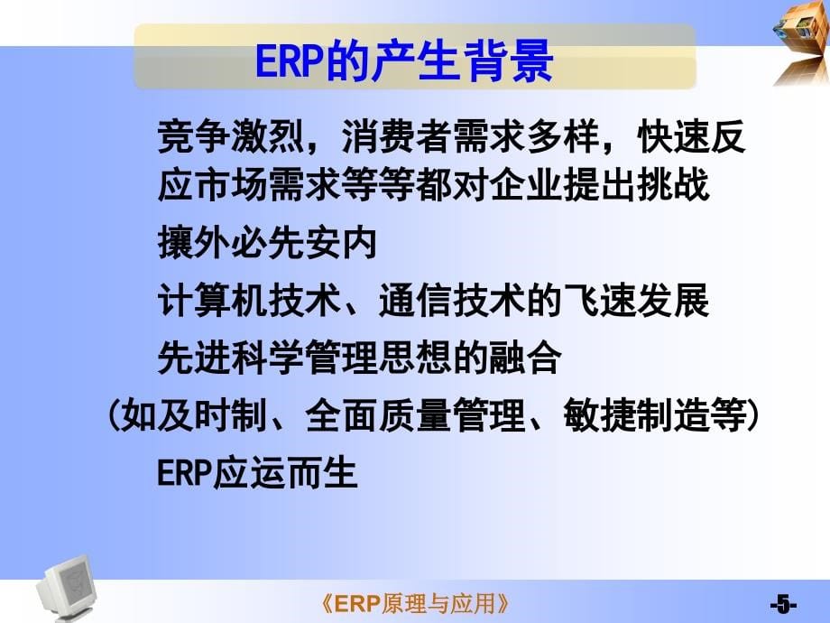 ERP原理与应用课程导入精编版_第5页