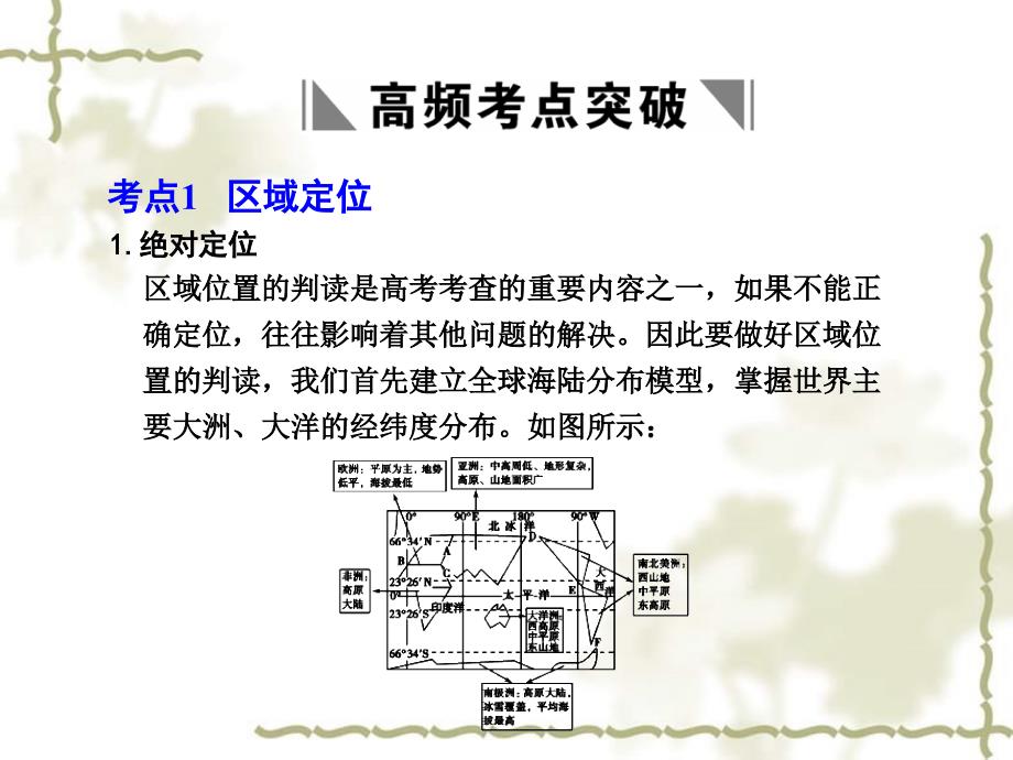 【大纲版创新设计】2011高三地理一轮复习 第11单元 世界地理 第1节 世界地理概况课件 人教版_第2页