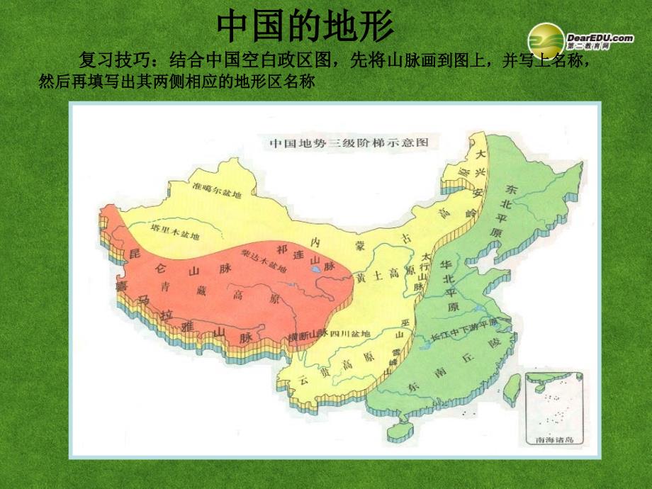 高三地理 中国地形复习课件_第2页