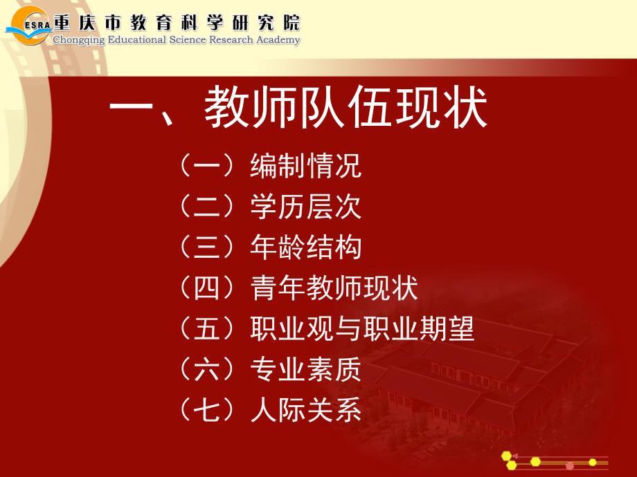 渝西片区部分农村中小学教师队伍现状问题及对策建议课件_第3页