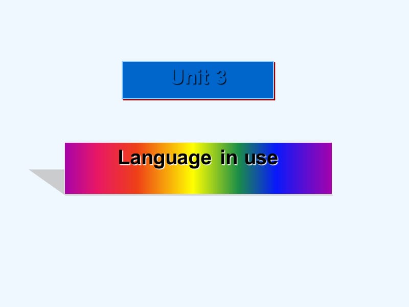 2017年春七年级英语下册 Module 2 Unit 3 Language in use （新版）外研版_第2页