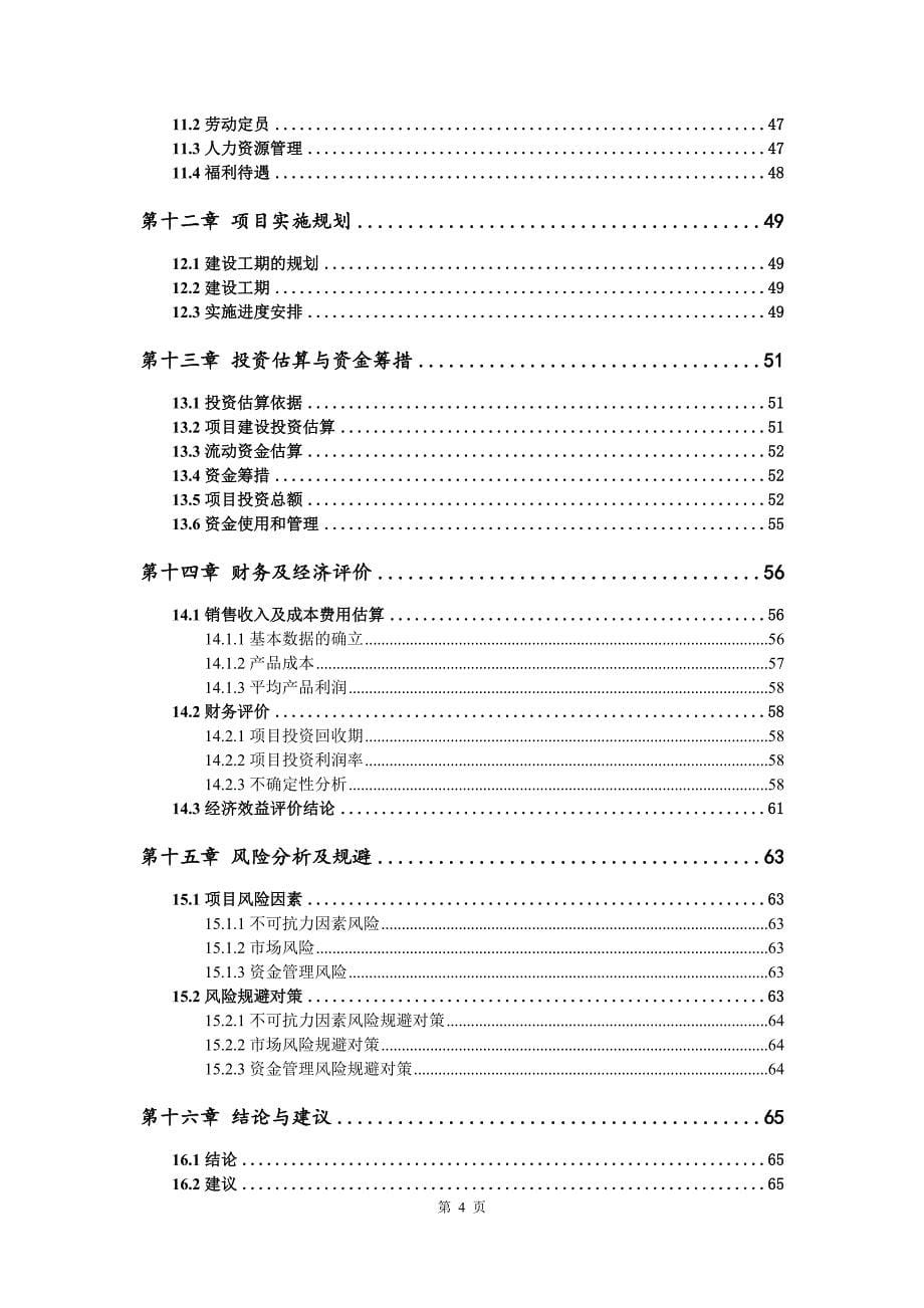 钙锌稳定剂生产建设项目可行性研究报告_第5页