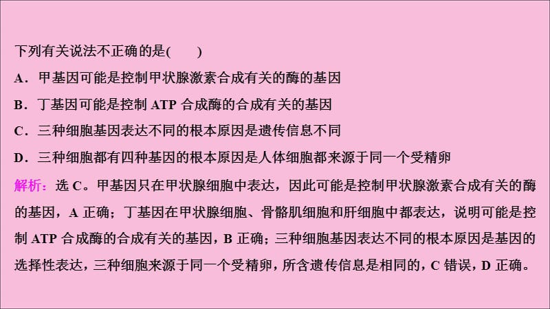 新高考2020高考生物二轮复习第二部分考前高分冲刺方略策略一热考素材热主题8基因课件2020031902107_第5页