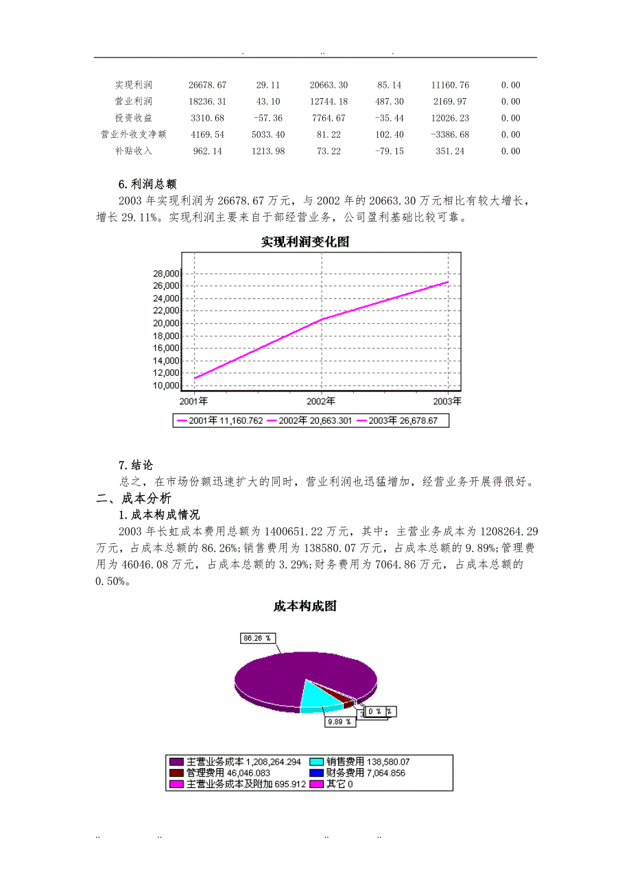 四川长虹公司年度财务分析报告文案_第3页