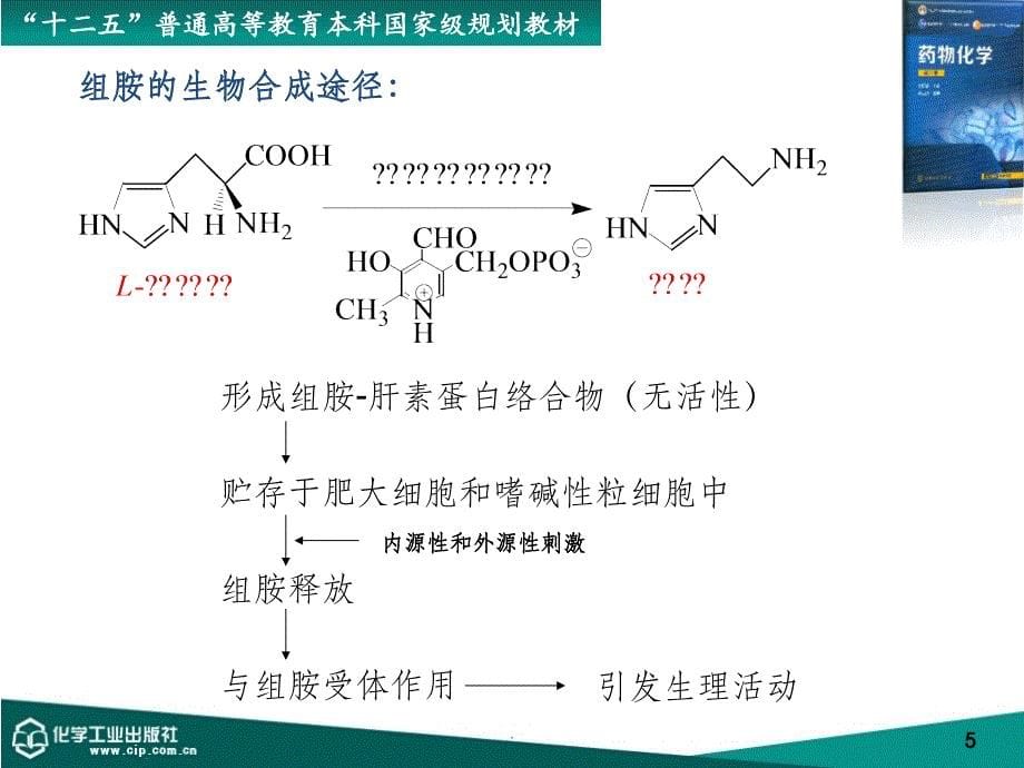 第十章 抗变态反应药物ppt课件_第5页