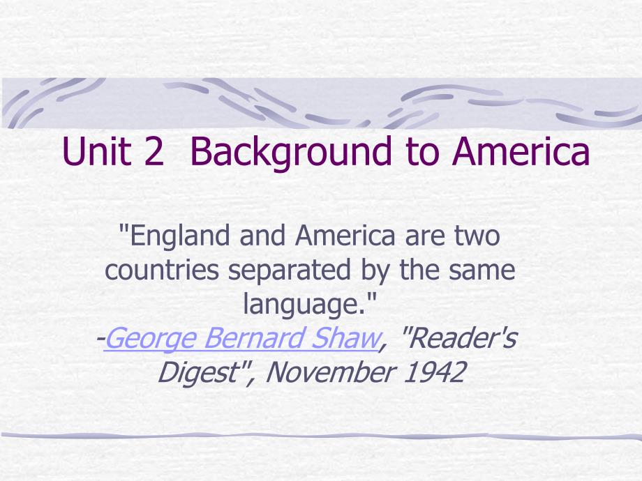美国背景backgroundtoamerica1精编版_第1页