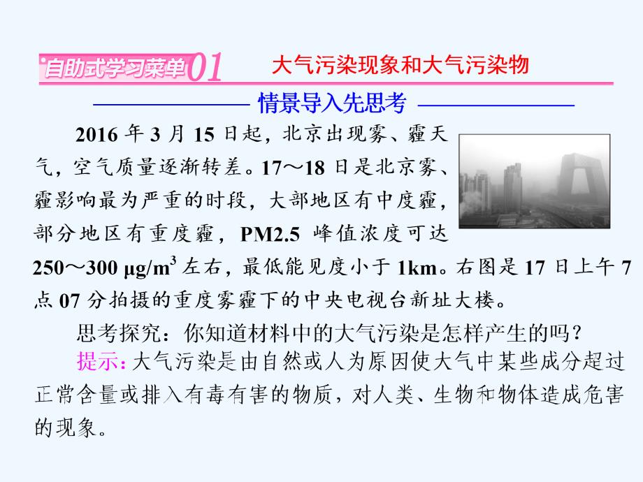 2017-2018学年高中地理 第二章 环境污染与防治 第三节 大气污染及其防治 新人教版选修6_第2页