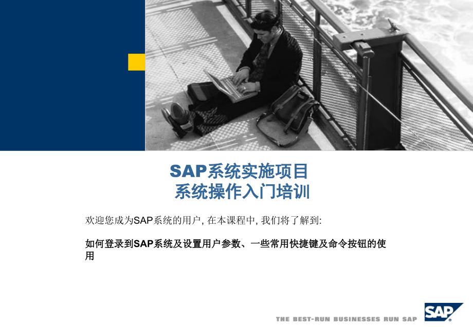 SAP入门培训材料（PPT46页)精编版_第1页