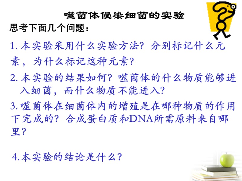 浙江省温州市啸秋中学2011-2012学年生物 核酸是遗传物质的证据课件_第4页