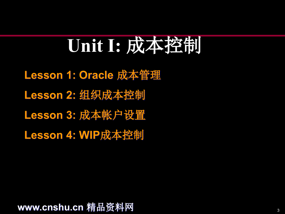 Oracle成本管理的培训资料(PPT 102页)精编版_第3页