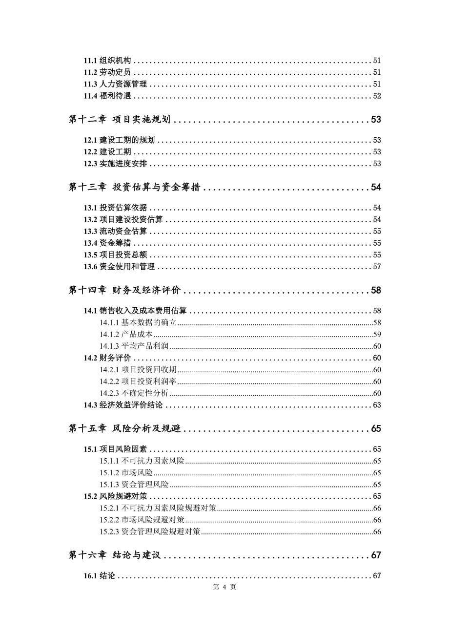 单晶硅生产建设项目可行性研究报告_第5页