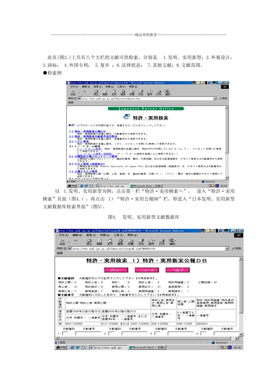 日本工业产权数字图书馆（IPDL）精编版_第3页