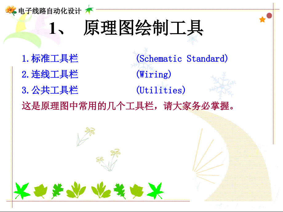 项目三 原理图设计基础课件_第3页