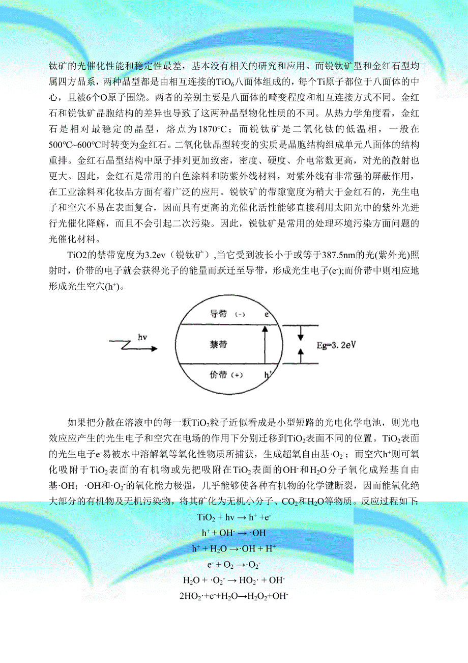 TiO光催化原理及应用_第4页