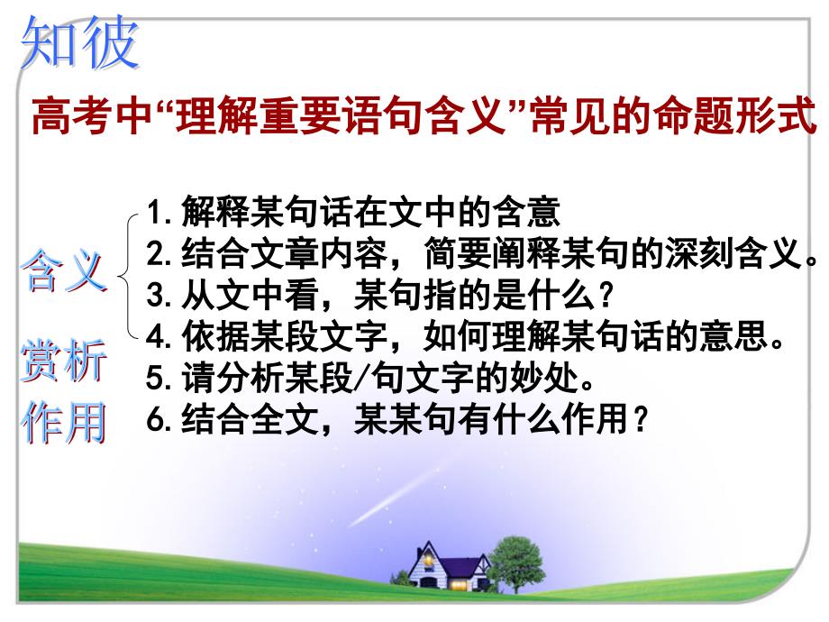 理解重要句子的含义巩固课件_第3页