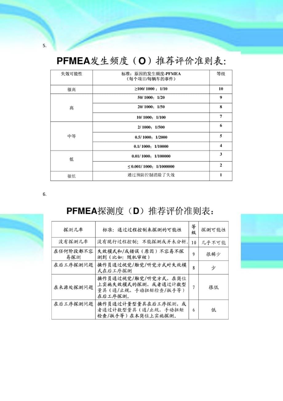 TSPFMEA评分标准_第5页