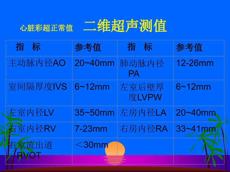 超声心动图的正常值00950_第2页