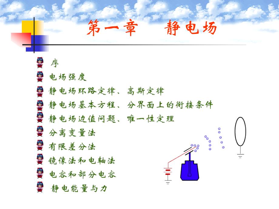 电磁场教案第1章 静电场 课件_第1页