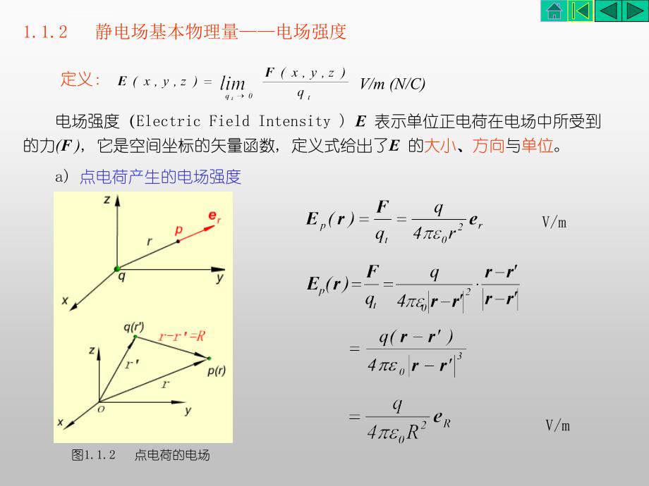 电磁场教案第1章 静电场 课件_第4页