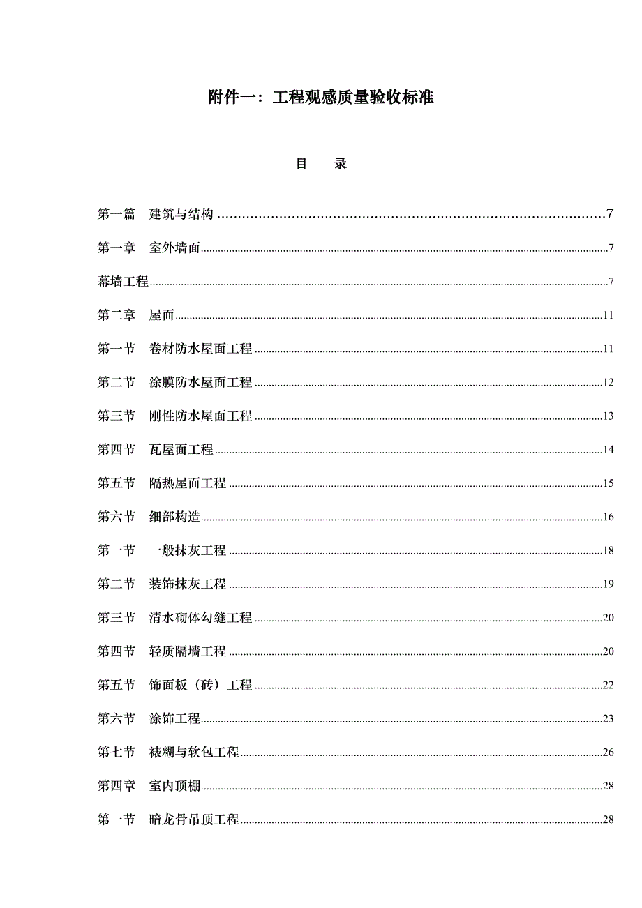 工程观感质量验收标准..doc_第1页