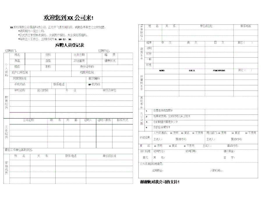 面试工作手册课件_第2页