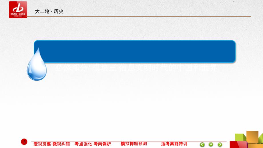 金牌整合人教版高三历史第二轮总复习 课件_第3页