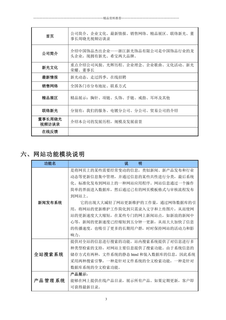 饰品网站策划方案精编版_第3页