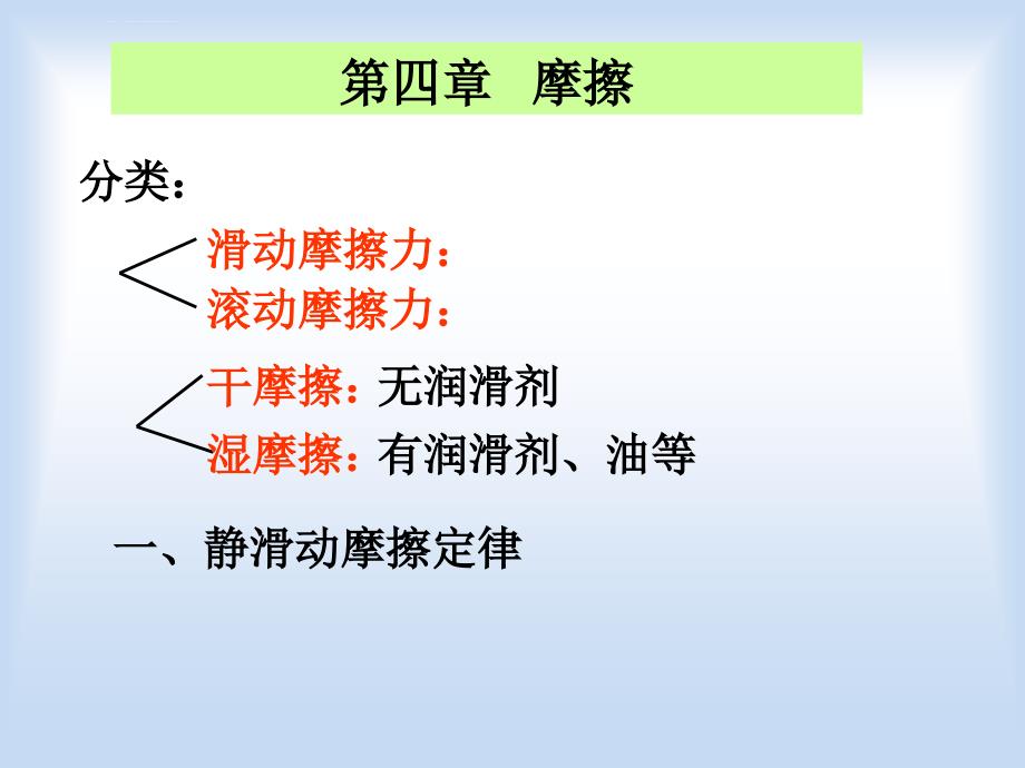 理论物理 第四章摩擦2010课件_第2页