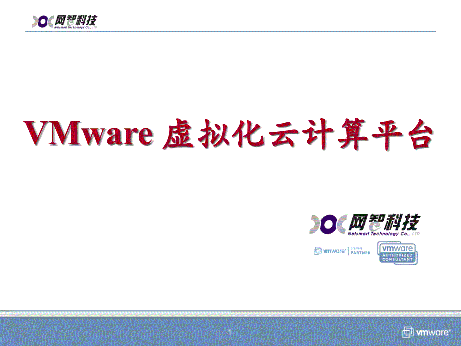 VMware虚拟化云计算平台精编版_第1页