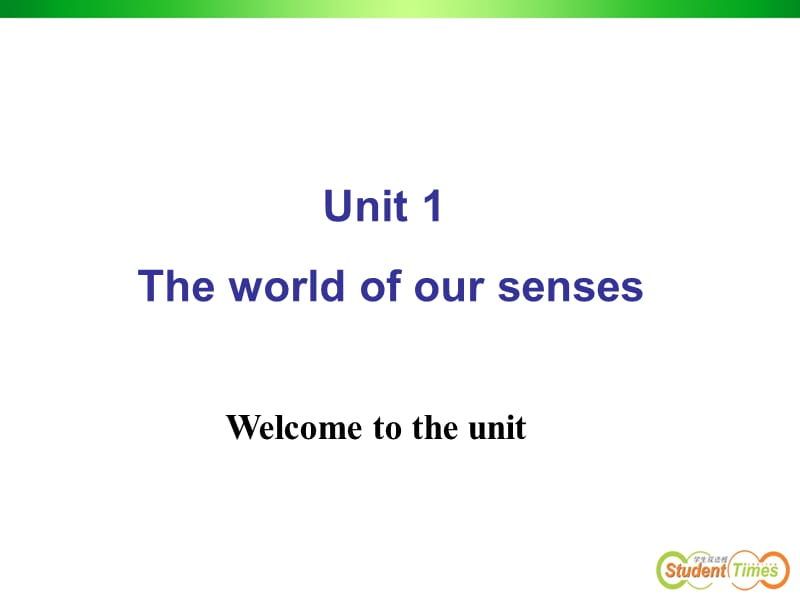 牛津英语 模块三 Unit1 Welcome to the unit课件_第1页