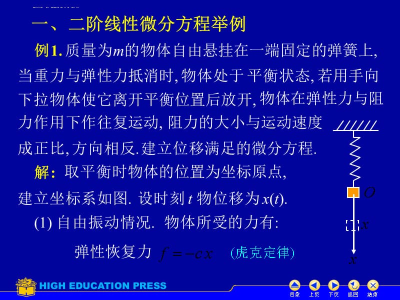 高数同济六版课件D7_6高阶线性微分方程_第2页