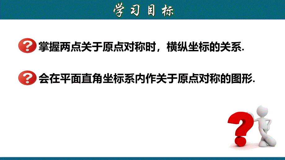 23.2.3 关于原点对称的点的坐标-2020-2021学年九年级数学上册教材同步教学课件(人教版)_第2页