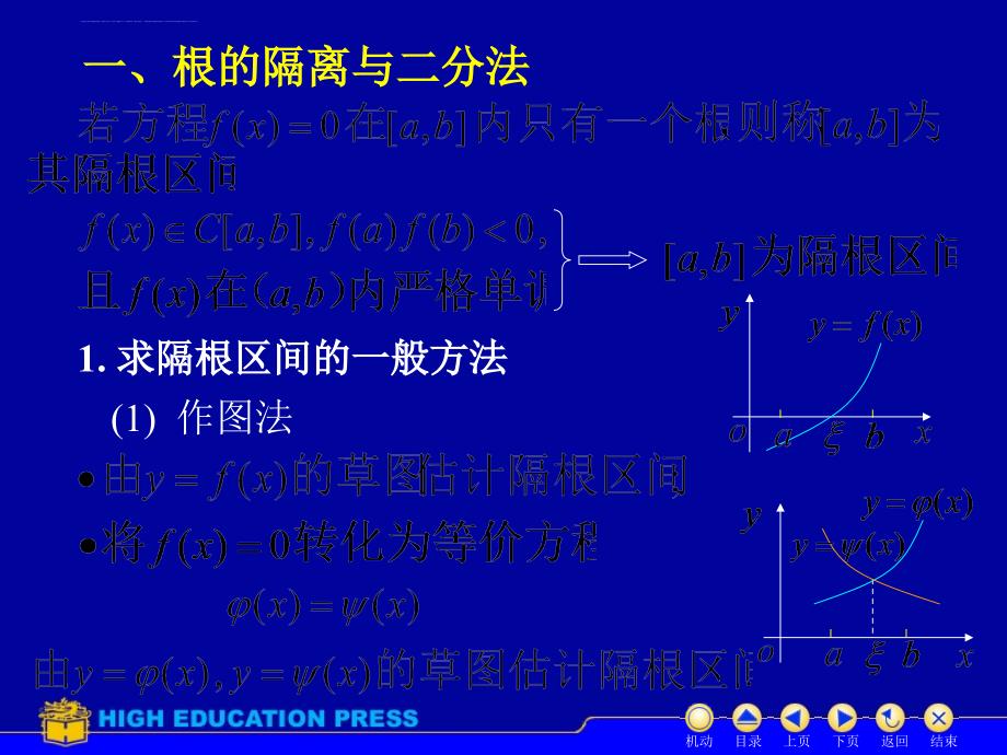 高等数学 D3_8方程近似解课件_第2页