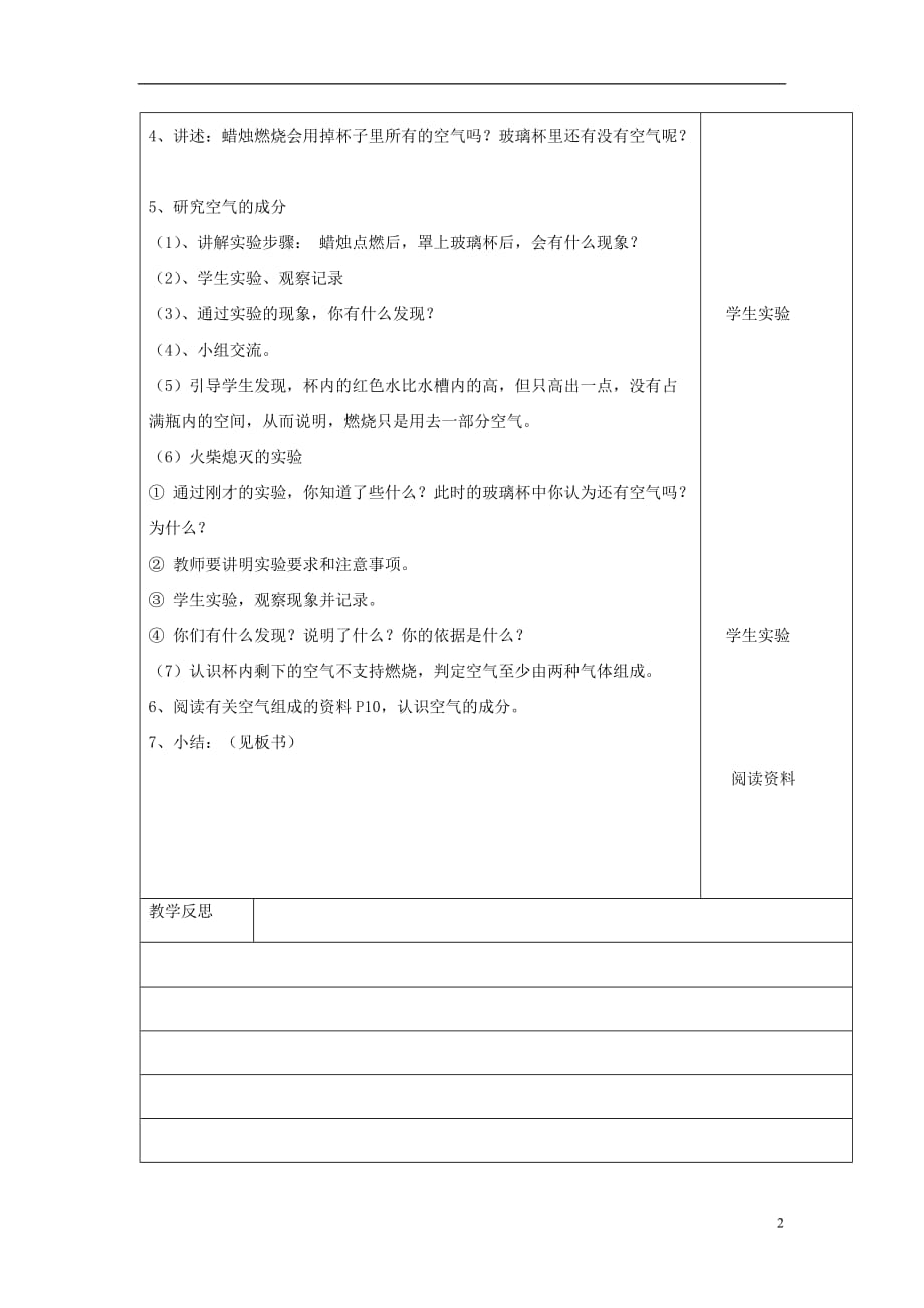 四年级科学上册第一单元我们周围的空气3空气中有什么第1课时教案苏教版6_第2页