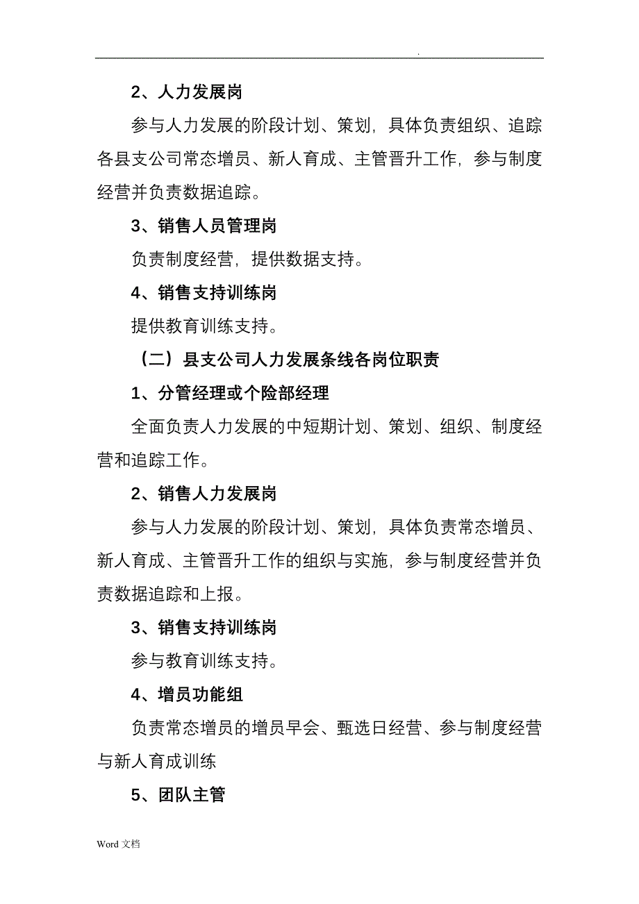 人力发展条线职责定位与工作模式_第2页