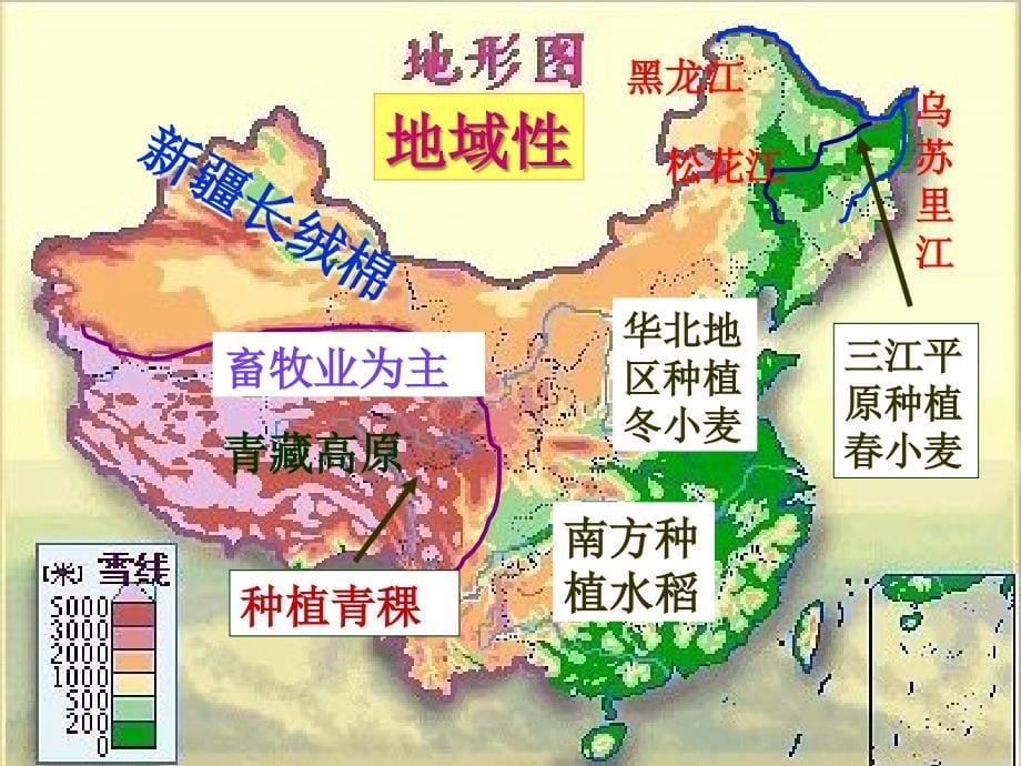 高中地理 第三章 区域产业活动 3.2 农业的区位因素与农业地域类型课件 湘教必修2_第5页